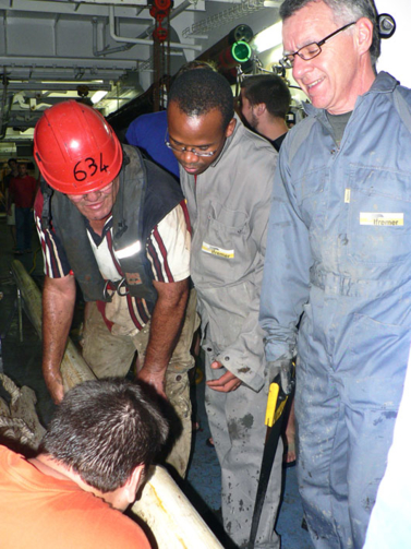 Livio, physico-chimiste, et Jean-Claude, chimiste