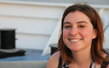 Perrine, microbiologiste doctorante